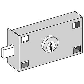 Commercial Lock For Key Keepers With (2) Keys