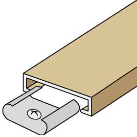 Trim Kit For Up To 3 Columns Of Brass Mailboxes Beige