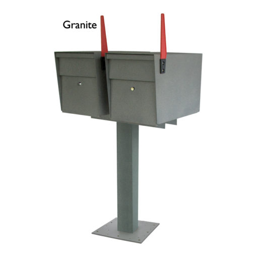 2 Mail Boss with surface mount Granite