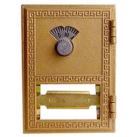 #1 Door Replacement Door For Brass Mailboxes With Combination