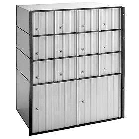 14 Door Aluminum Mailbox Standard System