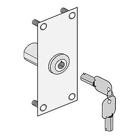 Private Lock For Rotary Mail Center With (2) Keys