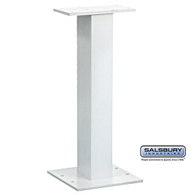 Pedestal White For Cluster Box Unit Type I And Ii