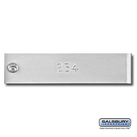 Custom Engraving Regular For Aluminum 4C Horizontal Mailboxes An
