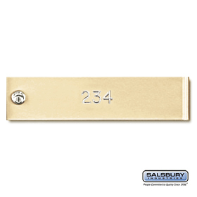 Custom Engraving Regular For Sandstone 4C Horizontal Mailboxes A