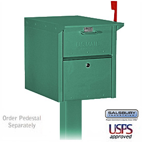 Mail Chest Green