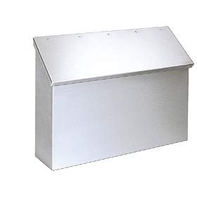 Stainless Steel Mailbox Standard Horizontal Style