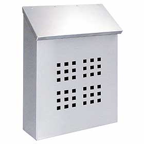 Stainless Steel Mailbox Decorative Vertical Style