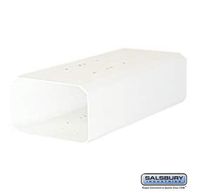 Newspaper Holder for Post Style Townhouse White
