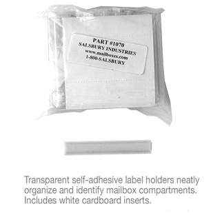 Label Holders Bag Of (50)