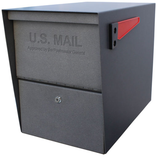 Mail Boss Package Master Locking Mailbox Granite